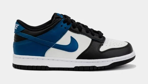 Nike Dunk Low Grade School Lifestyle Shoes (Black/Blue) Free Shipping -Nike 862a0711cd4a31622e0e7b77ab99c27f