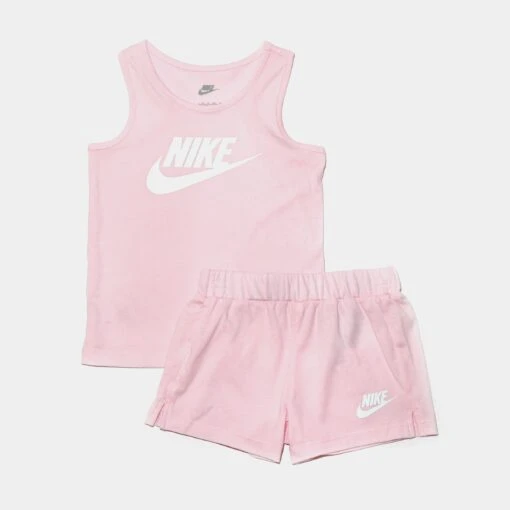 Nike Jersey Tank And Short Set Preschool Set (Pink) -Nike 86dcfcb95ee3d720bc6736b287fe803d