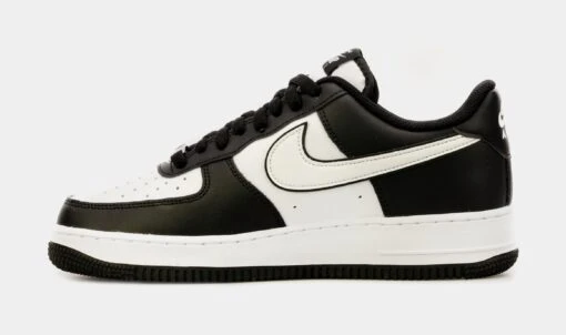 Nike Air Force 1 Low Mens Lifestyle Shoes (Black/White) -Nike 8a63d862ee1d3e9f959e4f70e45107a7