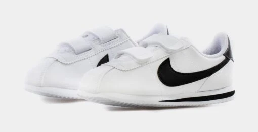 Nike Cortez Basic Preschool Lifestyle Shoe (White) -Nike 8c2ecbc1e02603aa8d18a2781f658825