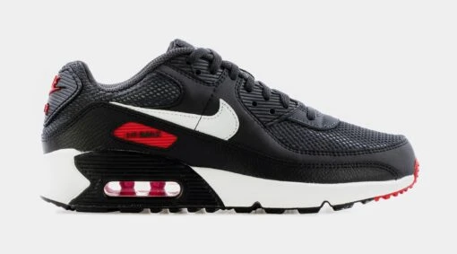 Nike Air Max 90 Grade School Lifestyle Shoe (Black/Red) -Nike 8cd4e4ab1ea8c40cd65fe4b513290309 46f4fe39 f1e7 46eb 99a8 c701fb75411e