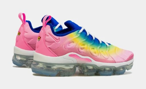 Nike Air VaporMax Plus Womens Running Shoes (Pink/Blue) -Nike 927dfd5787a8a8aef13402730fcba079