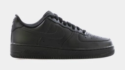 Nike Air Force 1 07 LE Mens Lifestyle Shoe (Black) -Nike 92804e49dbf71eb9a027486e54352741 c5def292 46a9 4eae b87f d51a403ea97e