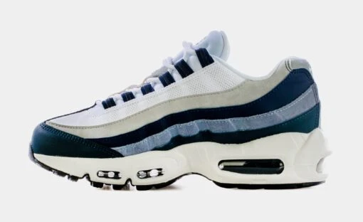 Nike Air Max 95 Recraft Grade School Lifestyle Shoes (Blue/White) -Nike 9294572e91284a32d6eceb364fc9770b