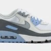 Nike Air Max 90 Cobalt Bliss Womens Running Shoes (White/Blue) -Nike 92ab8bed4c4024ac6dfe5b089dbf0285