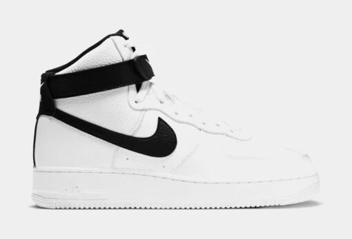 Nike Air Force 1 '07 High Mens Basketball Shoes (White/Black) -Nike 95035f1213ef5450db6e00fc08596303