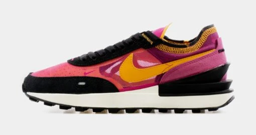 Nike Waffle One Womens Running Shoe (Pink/Black) -Nike 9584e6e5497d30846f97d8966e6c2fff