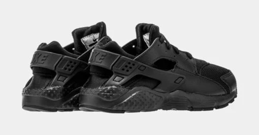 Nike Huarache Run Preschool Lifestyle Shoe (Black) -Nike 98089135e062a450b49b7b51b5fba451