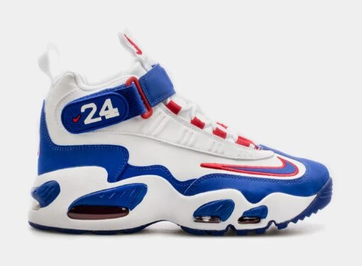 Nike Air Griffey Max 1 Grade School Lifestyle Shoes (Blue/White) -Nike 98e49b4e8a56d72d20c51837a8566d45