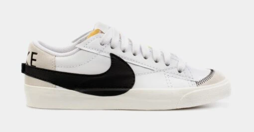 Nike Blazer Low 77 Jumbo Mens Basketball Shoes (White/Black) -Nike 9bbca479f2301d90fdbf91676ef41aed