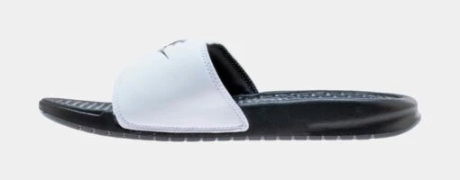 Nike Benassi Just Do It Slide Mens Sandals (White/Black) -Nike 9c2f995f793e0829a2af6698b3ad2a57 65ccf3ff 72ad 44e6 a041 9417a4d1eb4d