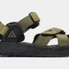 Nike ACG Air Deschutz+ Pilgrim Mens Sandals (Green/Black) -Nike 9e034f33704b52cece9a2b62423d5cbd