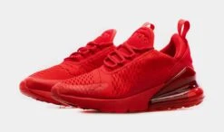 Nike Air Max 270 Grade School Lifestyle Shoes (Red) -Nike 9e127154f48952315f206098427f46bf ca7609ae 3c8c 489b 99f2 7223755f355f