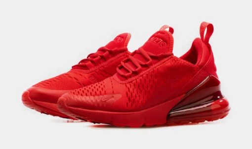 Nike Air Max 270 Grade School Lifestyle Shoes (Red) -Nike 9e127154f48952315f206098427f46bf ca7609ae 3c8c 489b 99f2 7223755f355f