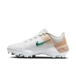 Nike Alpha Huarache Elite 4 Low MCS Men's Baseball Cleats -Nike AURORA FQ7959 100 PHSLH001 2000