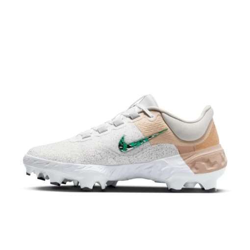 Nike Alpha Huarache Elite 4 Low MCS Men's Baseball Cleats -Nike AURORA FQ7959 100 PHSLH001 2000