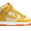 Nike Dunk Hi Retro Premium -Nike ONENESS 0000 NIKE DUNK HI RETRO PRM TEAM GOLD WHEAT GOLD DV7215 700 1