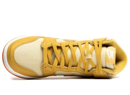 Nike Dunk Hi Retro Premium -Nike ONENESS 0003 NIKE DUNK HI RETRO PRM TEAM GOLD WHEAT GOLD DV7215 700