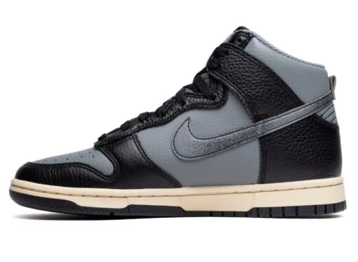 Nike Dunk High Retro Premium -Nike ONENESS 0007 NIKE DUNK HI RETRO PRM SMOKE GREY BEACH BLACK DV7216 001