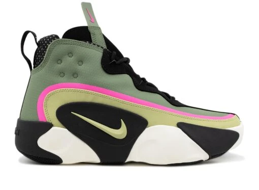 Nike React Frenzy 'THE10TH' -Nike ONENESS 0007 NIKE REACT FRENZY SPIRAL SAGE OLIVE AURA BLACK CN0842 300