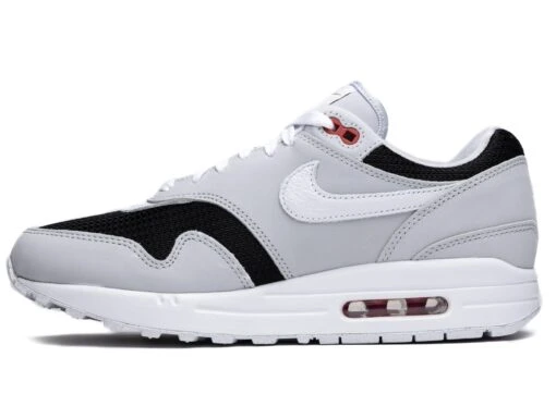 Nike Air Max 1 Premium -Nike ONENESS 0027 NIKE AIR MAX 1 PRM PURE PLATINUM BLACK WHITE FD9081 001