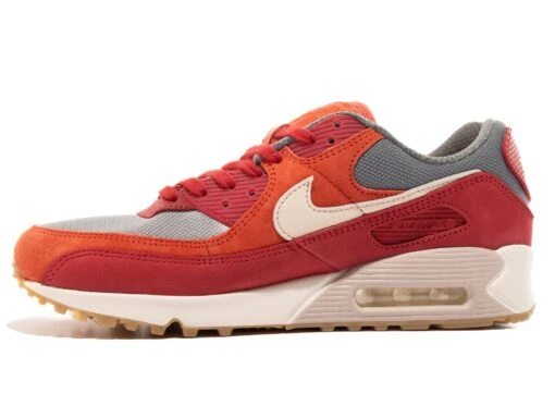 Nike Air Max 90 PRM -Nike ONENESS 0027 NIKE AIR MAX 90 PREMIUM GYM RED DH4621 600