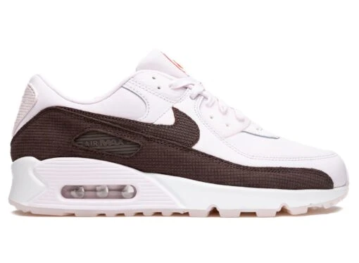 Nike Air Max 90 LTR 'Pearl Pink/Baroque Brown' -Nike ONENESS 0065 NIKE AIR MAX 90 LTR PEARL PINK BROWN FD0789 600