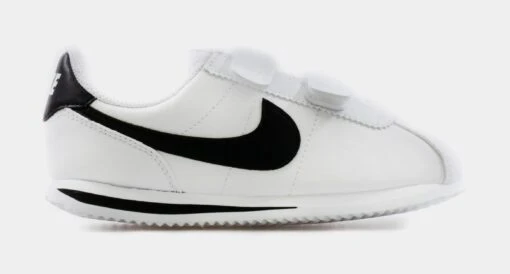 Nike Cortez Basic Preschool Lifestyle Shoe (White) -Nike a04e94f06c48f033e93740ec0a2263d2