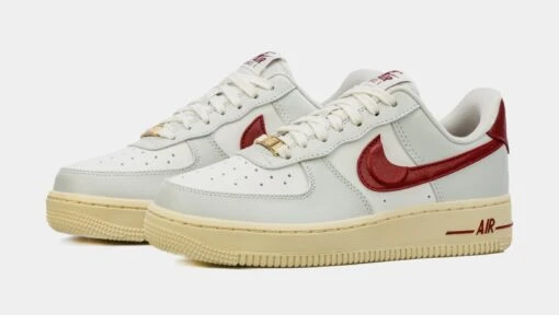 Nike Air Force 1 Low Photon Dust Team Red Womens Lifestyle Shoes (Red/White) Free Shipping -Nike a200d7295e11ef481dda2b7323b91164 6df52eab f785 4de0 883f 59ed15948184