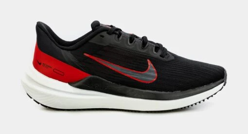 Nike Zoom Winflo Mens Running Shoes (Black/Red) -Nike a458c9532affad7c32b5b9e150fd8358