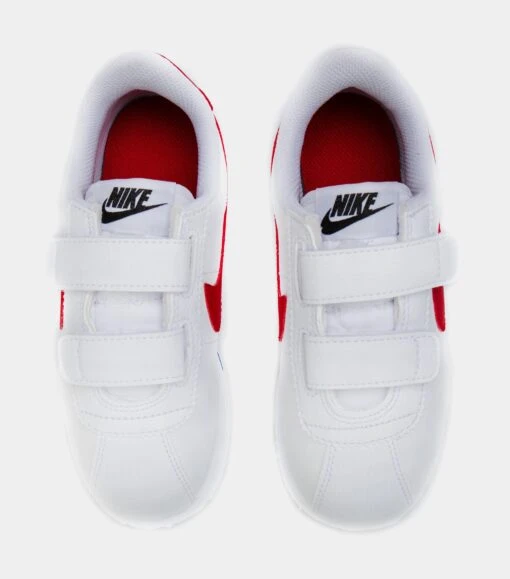 Nike Cortez Basic SL Preschool Lifestyle Shoe (White/Red) -Nike a694573dc0ae8c1bbdeb9fa2ce9d4675 8846c9d0 809a 4bac 8b0b 58535db8ab0f