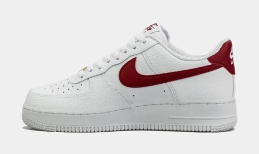 Nike Air Force 1 07 Mens Lifestyle Shoes (White/Red) -Nike a6c5fc01d13f384e6682c03451a38519