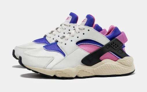 Nike Air Huarache Mens Running Shoes (White/Pink) -Nike a7e28779afa0a36a36efe05c65be81ce