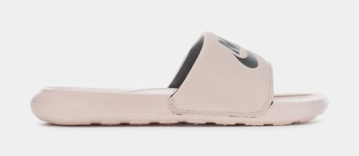 Nike Victori One Slide Womens Slides (Beige) -Nike ad8dc1e0249255c64e2d78824bd71d88