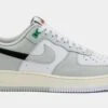 Nike Air Force 1 Low Split Mens Lifestyle Shoes (White/Grey) -Nike ae188994275262d9c024dc204640eed6