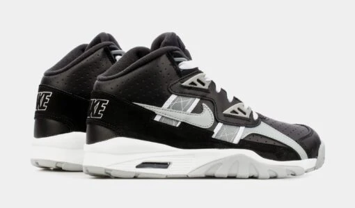 Nike Air Trainer SC Grade School Basketball Shoes (Black/Grey) -Nike ae651eeb86e89138809c4fa2eac884fa