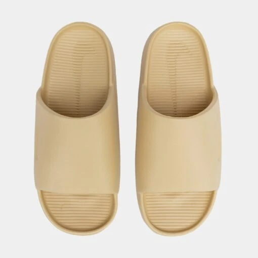 Nike Calm Slide Womens Sandals (Beige) -Nike aeec1f18d8efc9e8a46d29caf814e6f3