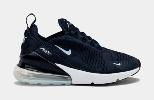 Nike Air Max 270 Obsidian Grade School Lifestyle Shoes (Blue) -Nike af1c5b217e37d5d2b62541cb5874fa81