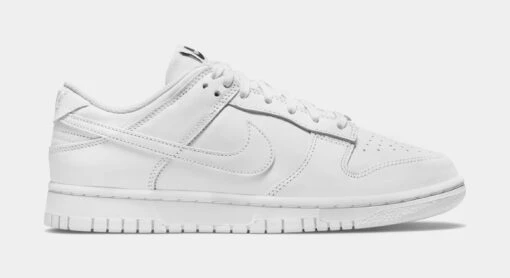 Nike Dunk Low Triple White Womens Lifestyle Shoes (White) -Nike b16ef91b0daee2df005c7836b2dbd912