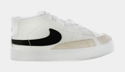 Nike Blazer Mid Infant Toddler Lifestyle Shoes (White/Black) -Nike b383839812cd7b74610d376444ea4369 628b4dd3 525e 4a24 a1c5 5ccd0bf04d78