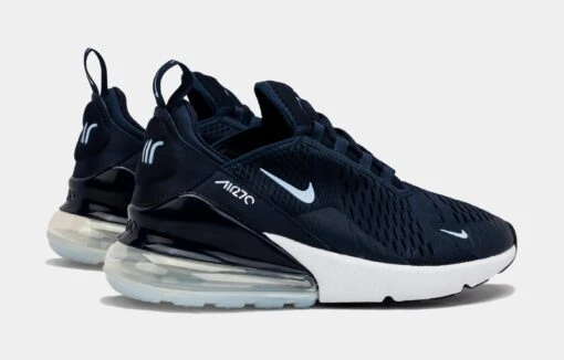 Nike Air Max 270 Obsidian Grade School Lifestyle Shoes (Blue) -Nike b4087e4a89e91976ab596d0ebf061716