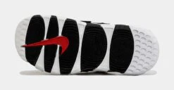 Nike Air More Uptempo Slide Mens Sandals (White/Black) -Nike b47fc79b5be445f0dfab46116fc6a47b