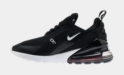 Nike Air Max 270 Grade School Lifestyle Shoes (Black) -Nike b4eefc7c40435b06a56b7ee5615c5d82