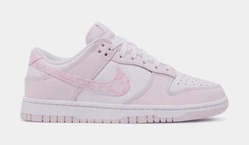 Nike Dunk Low Pink Paisley Womens Lifestyle Shoes (Pink) Limit One Per Customer -Nike b635605b877305023347ed4b04301cab