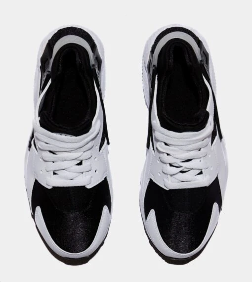 Nike Huarache Run Preschool Lifestyle Shoe (Black/White) -Nike b646dc0111b6361dec669509c4ffdf04