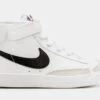 Nike Blazer Mid '77 Preschool Lifestyle Shoes (White/Black) -Nike b81d4636af9d30dd8516b370776529e4