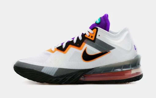 Nike Lebron 18 Low Greedy Mens Basketball Shoe (White) -Nike badf5eea0d189a0d1c66047945ef5e76