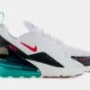 Nike Air Max 270 Mens Lifestyle Shoes (White/Teal) -Nike bbdbb2664e2d45cd604e7b68c7e8583f