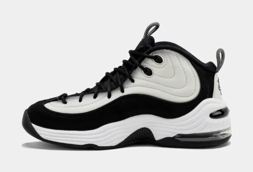 Nike Air Penny 2 Mens Basketball Shoes (Black/White) -Nike bc910cf037004783702cc9c614588ebd