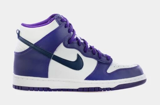 Nike Dunk High Navy Court Purple Grade School Lifestyle Shoes (Navy/Purple) Limit One Per Customer -Nike bd508eb9077489bd307dc8460d872686 c797cf8f 0647 45bd 8f08 0d4bed319840